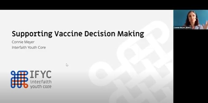 Youth Faiths4Vaccines Roundtable: Supporting Vaccine Decision Making